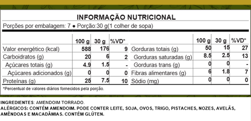 Pasta Pura de Amendoim Torrado - Artesanal